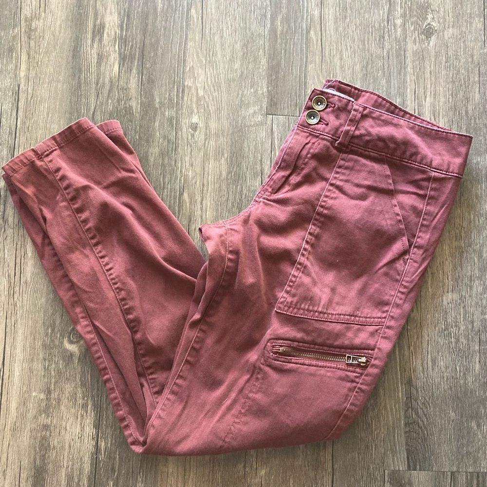 Jolt Junior Girl’s Burnt Orange Cargo Style Pants Sz 5 / 27